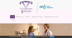 Desktop Screenshot of clinicaginesalud.net